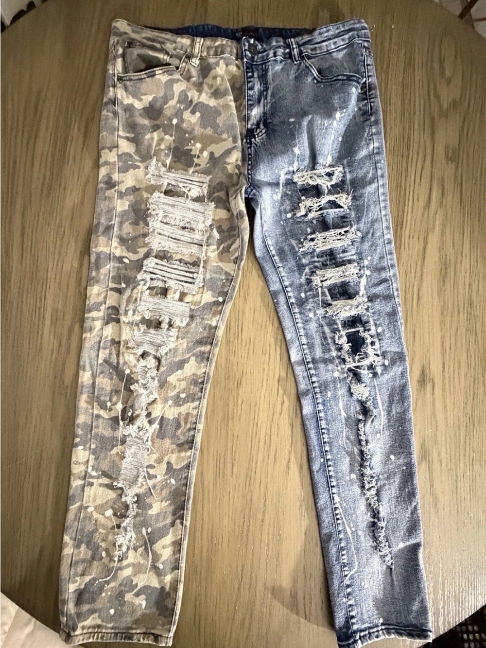 Waimea skinny fit 38x32 two tone Camo
